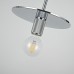 Подвесной светильник RH Utilitaire Disk Shade Pendant Silver ImperiumLoft
