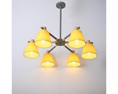 Люстра на штанге NATURA A YELLOW 6