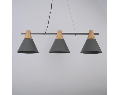 Реечный подвесной светильник NEXT Gray ImperiumLoft