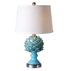 Настольная лампа Голубой Артишок ImperiumLoft