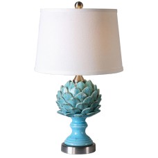 Настольная лампа Голубой Артишок ImperiumLoft