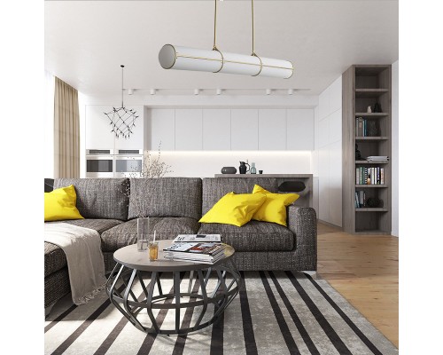 Люстра Roll and Hill Endless Straight L128 Brass ImperiumLoft