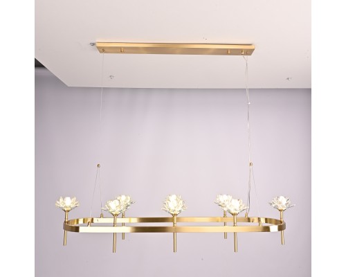 Подвесная люстра LOTOS LONG 8 ImperiumLoft