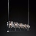 Люстра Boule De Cristal Linear Chandelier 5 Black