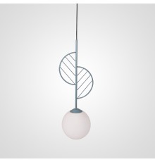 Подвесной светильник LEAF A Голубой ImperiumLoft