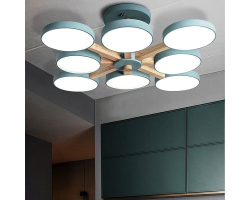 Потолочная люстра TURNA L8 Blue