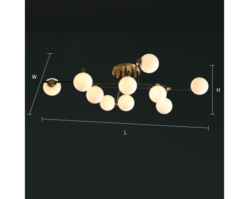 Потолочная люстра MARYON L10 ImperiumLoft