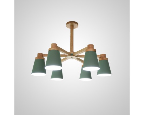 Потолочная люстра PROP 3 Green ImperiumLoft
