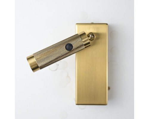 Бра Chelsom WALL LED KNURL BRASS ImperiumLoft