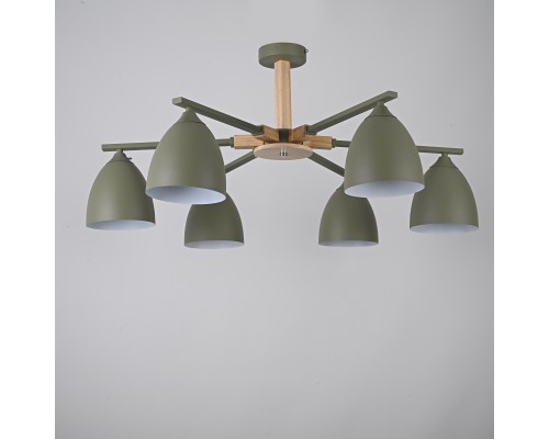 Потолочная люстра NOA 6 Olive