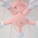 Потолочная люстра ASTERI Pink