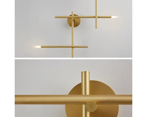 Настенное бра TRAVERSE WALL Gold H83 ImperiumLoft