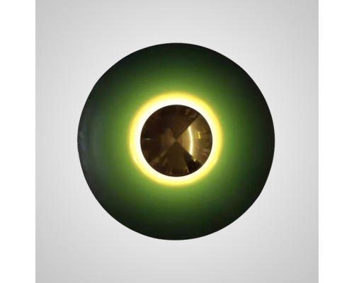 Настенный светильник ALESTA D30 Green ImperiumLoft