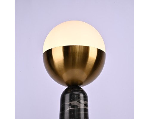 Настольная лампа Marble Globe Black ImperiumLoft
