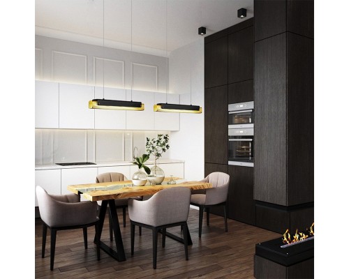 Подвесной светильник CASING LONG S L66 Black ImperiumLoft
