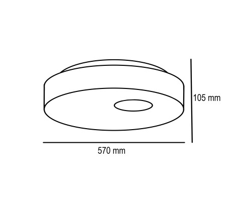 Потолочный светильник ECLA D57