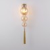 Бра Heathfield Lighting - Medina Wall brass/amber