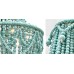 Подвесная люстра Chanteuse Chandelier Turquoise ImperiumLoft