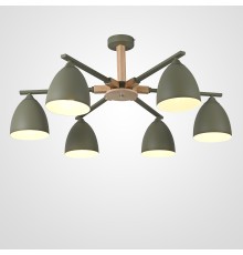 Потолочная люстра NOA 6 Olive ImperiumLoft