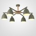 Потолочная люстра NOA 6 Olive