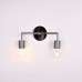 Бра RH Utilitaire Double Sconce Silver