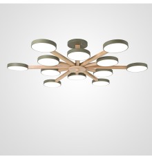 Потолочная люстра TURNA L12 Khaki ImperiumLoft