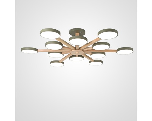 Потолочная люстра TURNA L12 Khaki