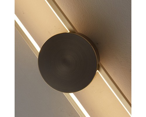 Настенный светильник HEIDY L H90 Brass Black