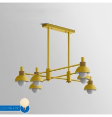 Подвесной реечный светильник FANTA LONG Yellow ImperiumLoft