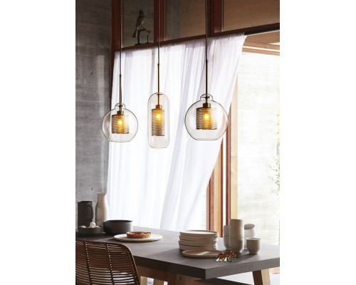 Подвесной светильник CATCH SMOKY D15 ImperiumLoft