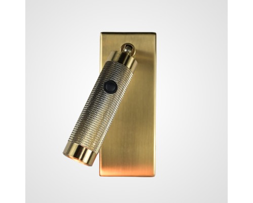 Бра Chelsom WALL LED KNURL BRASS ImperiumLoft