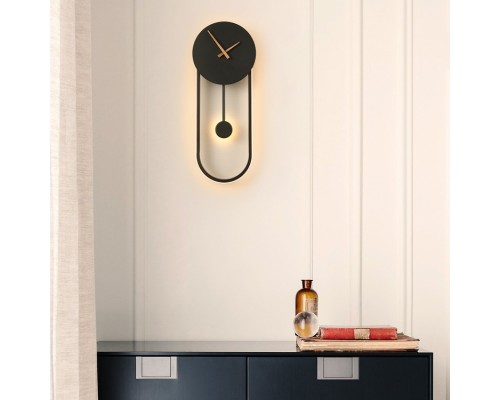 Настенные часы SPENSER A Black ImperiumLoft