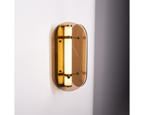 Настенный светильник LURE Янтарный ImperiumLoft