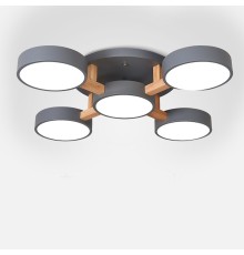 Потолочная люстра JOIST 5 Gray ImperiumLoft