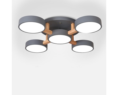 Потолочная люстра JOIST 5 Gray