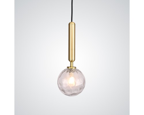 Подвесной светильник RAFFIN Gold/Transparent