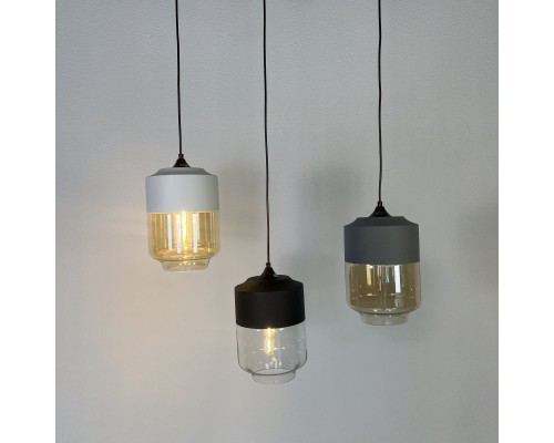 Подвесной светильник NORD A D18 Gray/Transparent ImperiumLoft