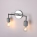 Бра RH Utilitaire Double Sconce Silver