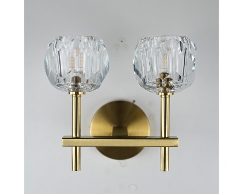 Бра Boule de Cristal Double Sconce Brass