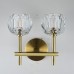 Бра Boule de Cristal Double Sconce Brass