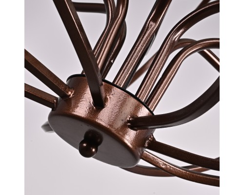 Подвесная люстра Cagie Dark chocolate L8 ImperiumLoft