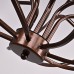 Подвесная люстра Cagie Dark chocolate L8 ImperiumLoft