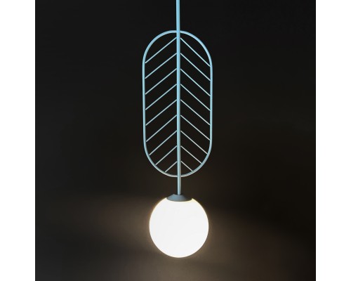 Подвесной светильник LEAF C Голубой