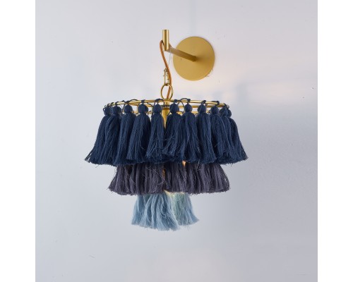 Настенный светильник TASSEL WALL Синий градиент