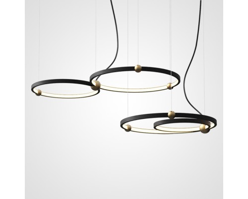 Подвесной кольцевой светильник PLANETARY D30+40
