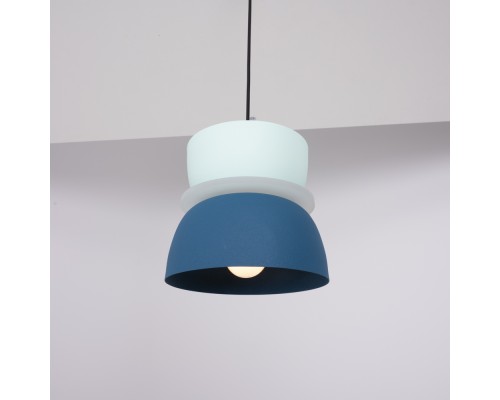 Подвесной светильник ILO D22 blue/mint ImperiumLoft