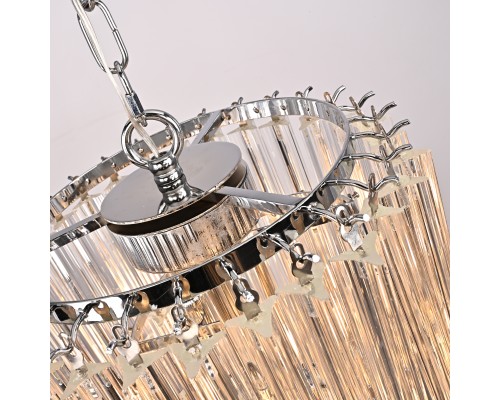 Подвесная люстра Odeon Chandelier Glass Clear