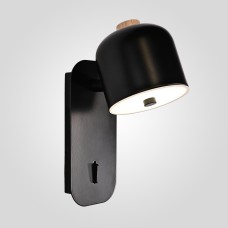 Настенный светильник STILLE Черный ImperiumLoft
