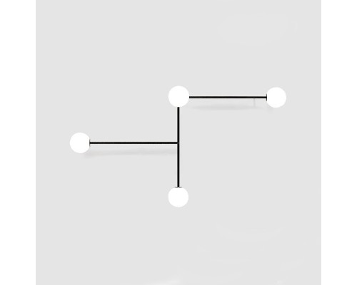 Настенный светильник LINES 4 Black ImperiumLoft