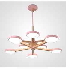 Люстра на штанге TURNA DBL L10 Pink ImperiumLoft